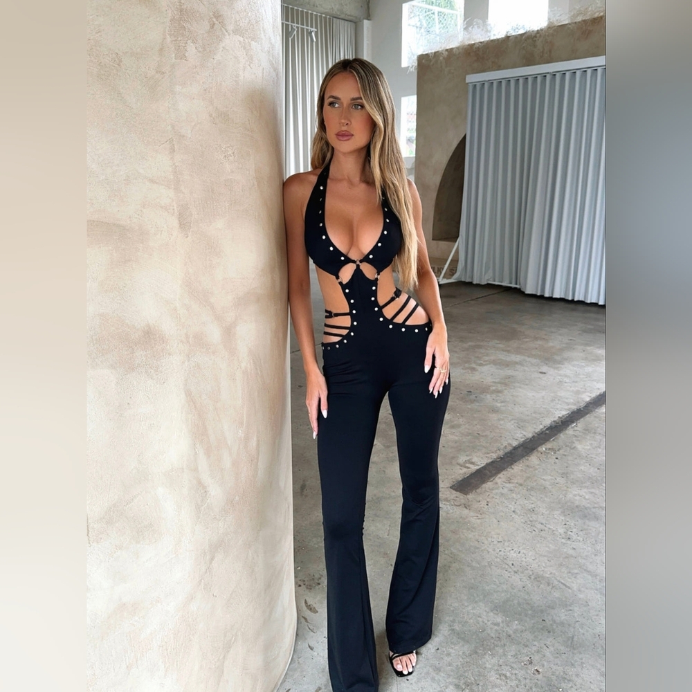 New w/ tags Outcast Australia Azure Jumpsuit XS, size 0/2, Black